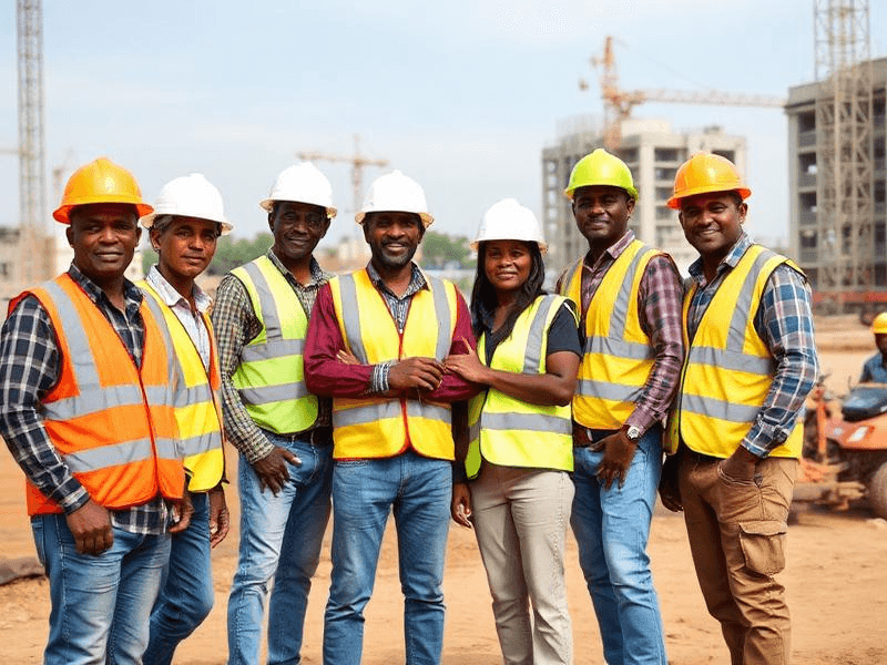 Macondy Construction team at work